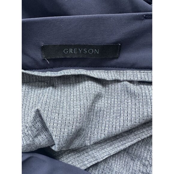 Greyson Montauk Golf Shorts Mens Size 40 Malfese Blue $118 Retail - Picture 4 of 7